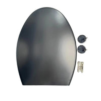 HOROW T0338B Raised Toilet Seat Black Model HWPP-2138B