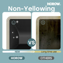 Black Undermount Rectangle Bathroom Sink with Overflow – HWTP-S5138D-B