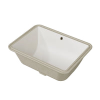 Bisque Under-Counter Bathroom Sink – Model HWTP-S5138D-BC
