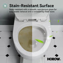 2-Piece Toilet HWTT-E04S – Single Flush with Elongated Bowl