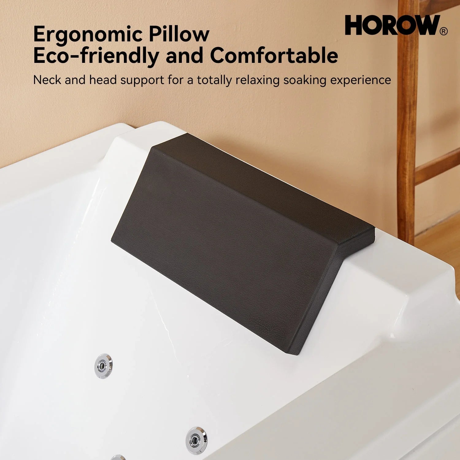 59 Inch Whirlpool Bathtub with Light and Shower Head Model M59-L