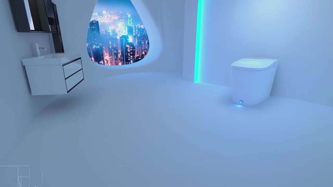 Factory HOROW T05 Toilet Bidet Combo with Tank and Pump
