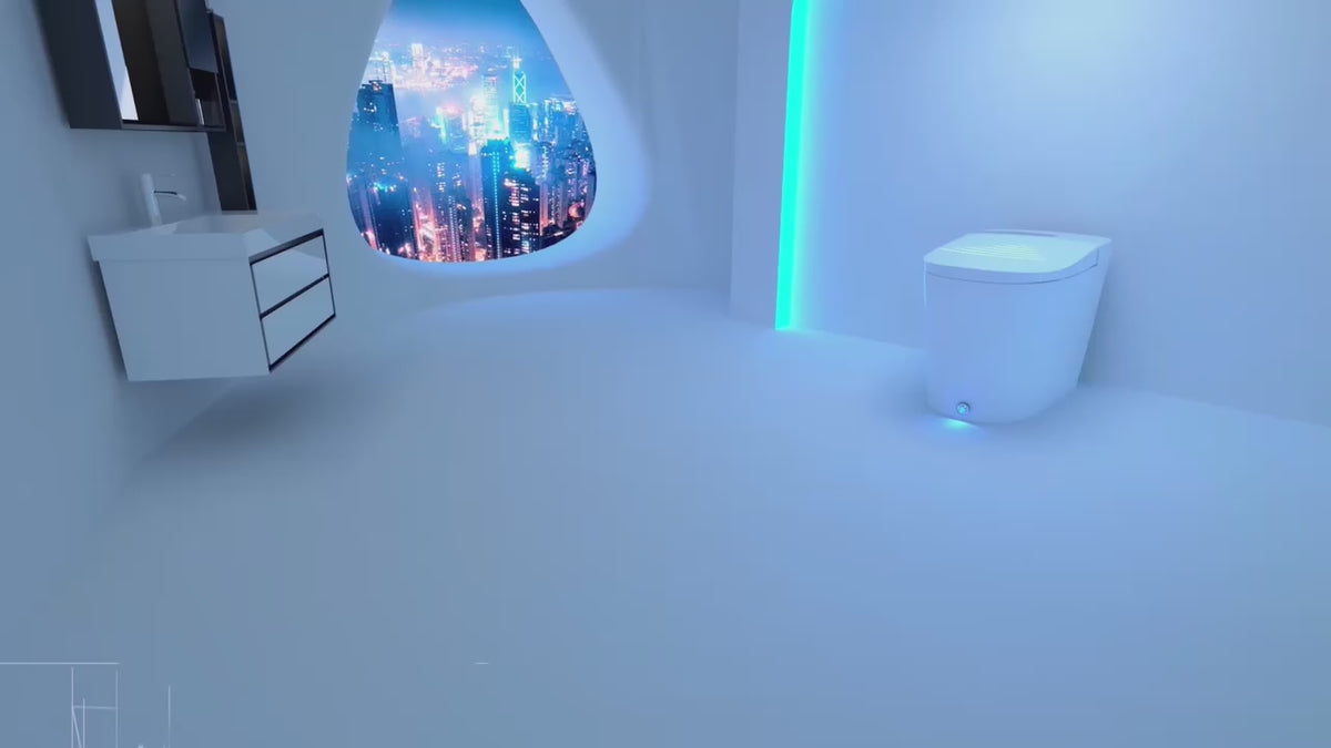 Factory HOROW T05 Toilet Bidet Combo with Tank and Pump