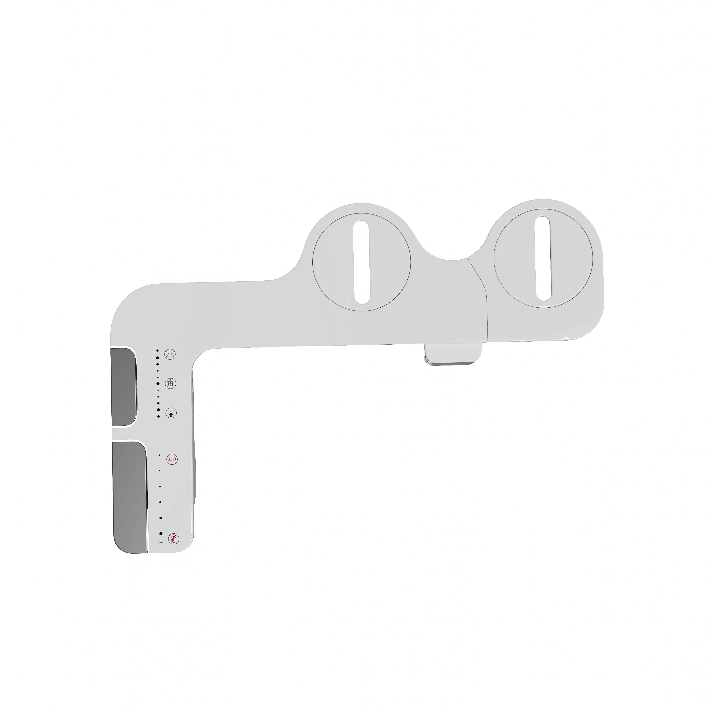 Non-Electric Bidet Attachment for Toilet Seat with 3 Spray Modes