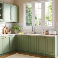 30 Inch Top Mount Kitchen Sink with Drainboard – Creamic Single Bowl