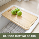 30 Inch Top Mount Kitchen Sink with Drainboard – Creamic Single Bowl