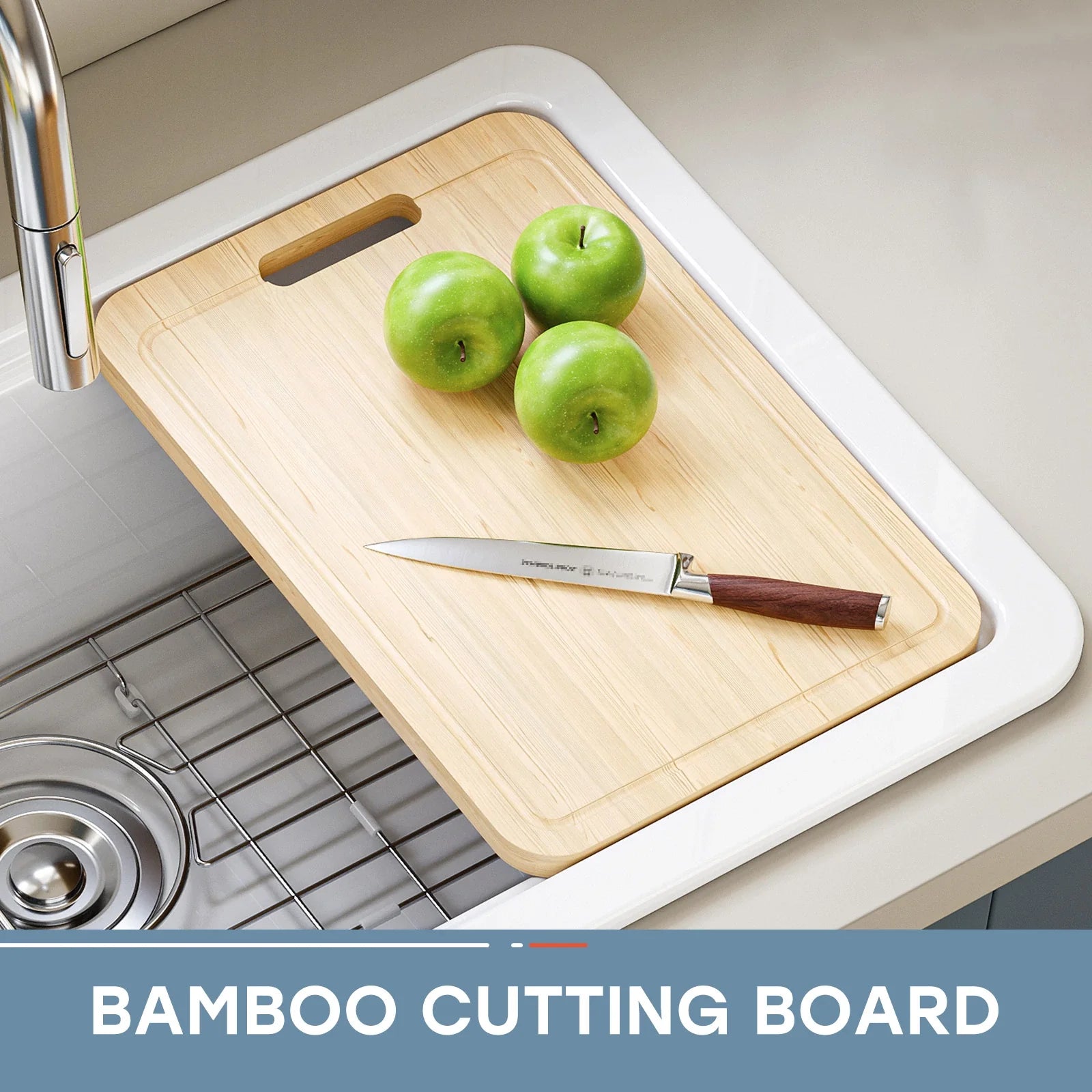 33 Inch Ceramic Overmount Kitchen Sink – Durable & Stylish Design