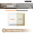 Rectangular Vessel Sink with Above Counter Model S4837W