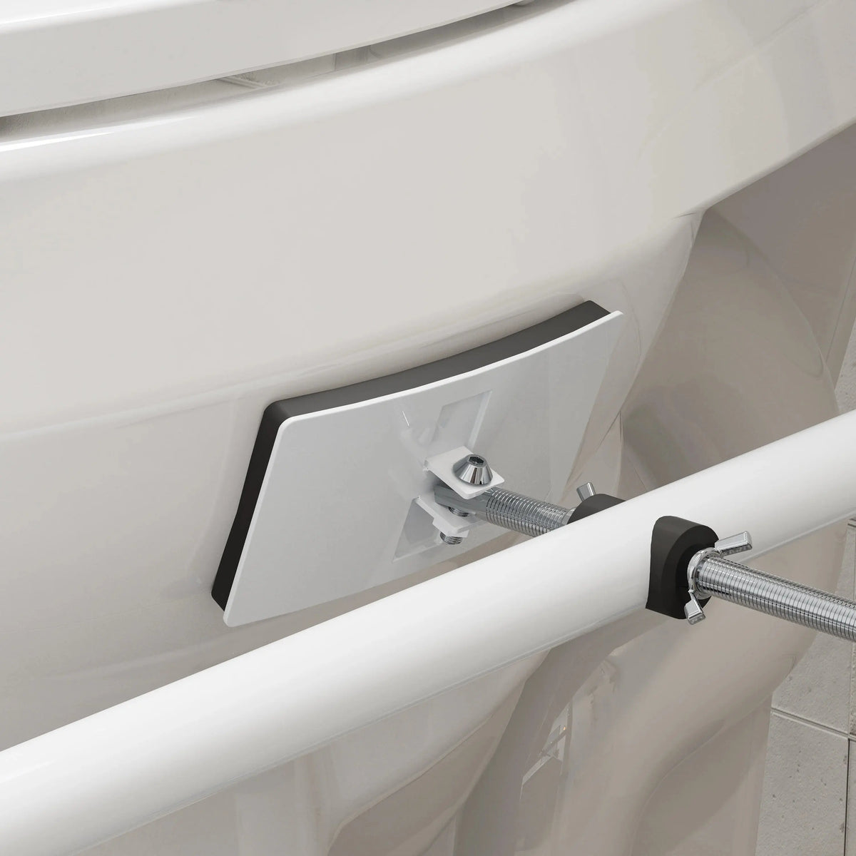 HOROW Toilet Safety Rail – Adjustable Width & Height for Secure Support HOROW