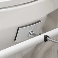 HOROW Toilet Safety Rail – Adjustable Width & Height for Secure Support