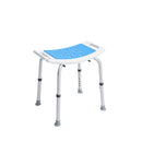 HOROW Shower Chair with Adjustable Height for Elderly – Safe & Comfortable Bath Seat