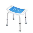 HOROW Shower Chair with Adjustable Height for Elderly – Safe & Comfortable Bath Seat