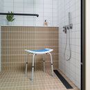 HOROW Shower Chair with Adjustable Height for Elderly – Safe & Comfortable Bath Seat