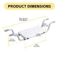 Bathtub Seat with Non-Slip Handles for Elderly – Safe & Comfortable Bath Chair
