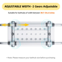 Bathtub Seat with Non-Slip Handles for Elderly – Safe & Comfortable Bath Chair