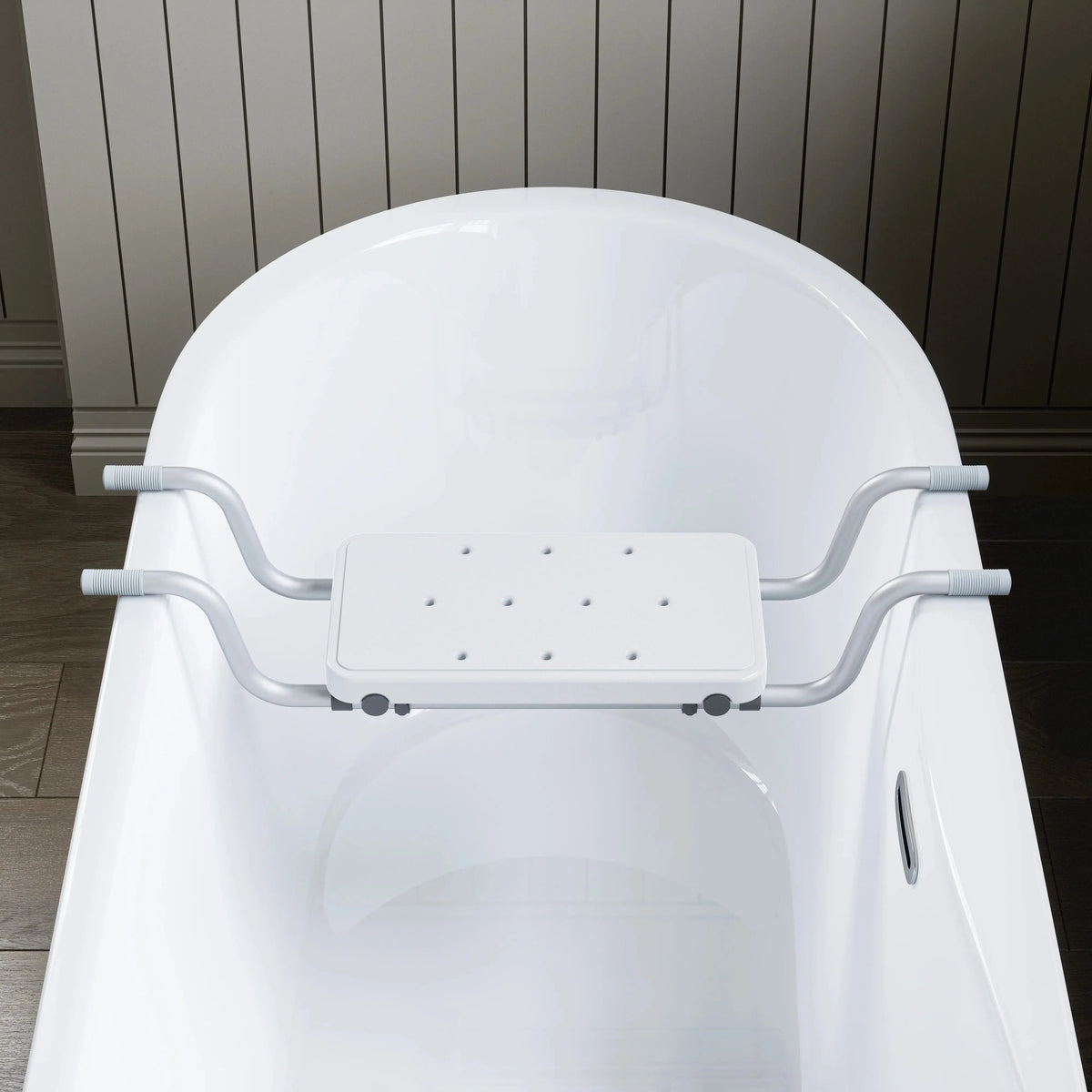 Bathtub Seat with Non-Slip Handles for Elderly – Safe & Comfortable Bath Chair HOROW