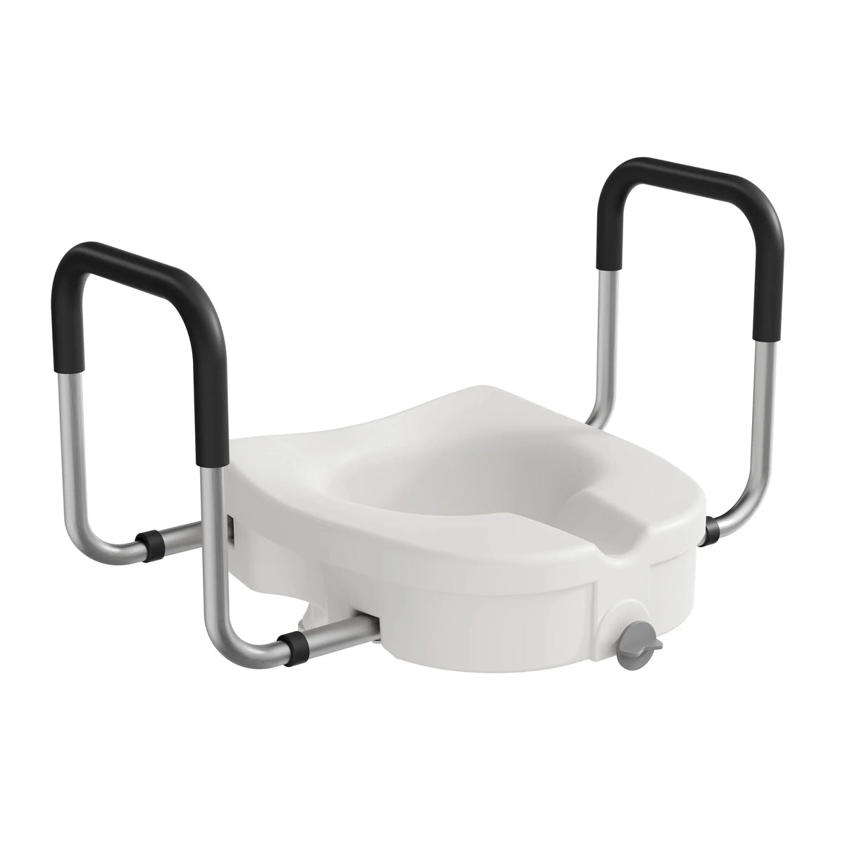 4.5-Inch Elongated Toilet Seat Riser with Arms – Elevated Toilet Seat for Safety & Comfort HOROW
