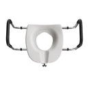 4.5-Inch Elongated Toilet Seat Riser with Arms – Elevated Toilet Seat for Safety & Comfort