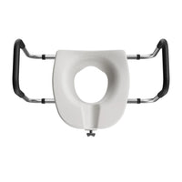 4.5-Inch Elongated Toilet Seat Riser with Arms – Elevated Toilet Seat for Safety & Comfort