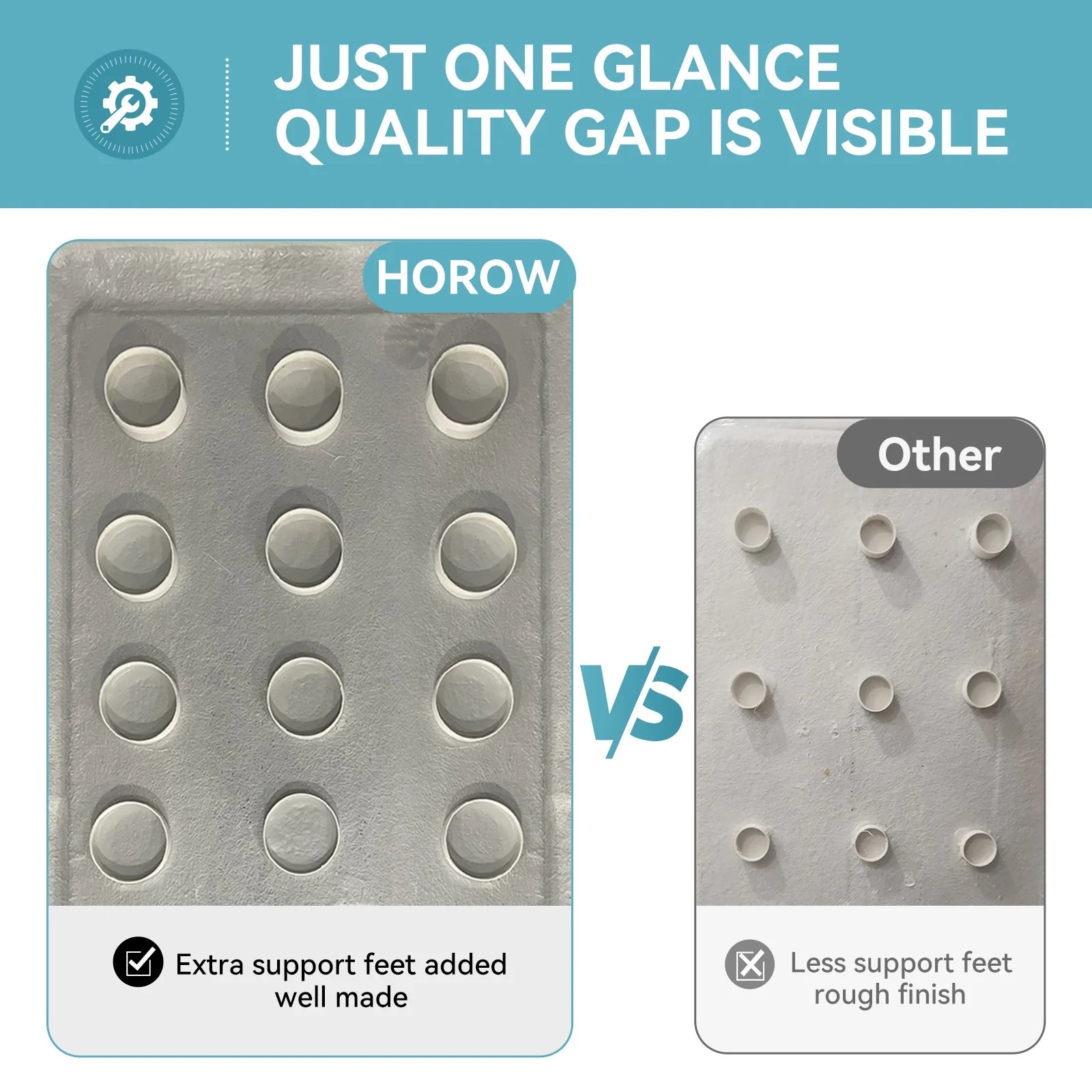 Shower Base with Chrome Left Drain and Seat Model SS6032-CH-L