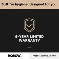 HOROW 59 Inch Acrylic Freestanding Tub Model ST59-CH