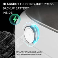 Latest HOROW T03 Tankless Smart Toilet with Power-Off Flush