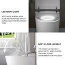 Latest HOROW T03 Tankless Smart Toilet with Power-Off Flush