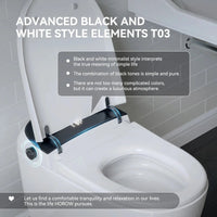 Wholesale HOROW T03B Black Smart Toilet with Single Flush