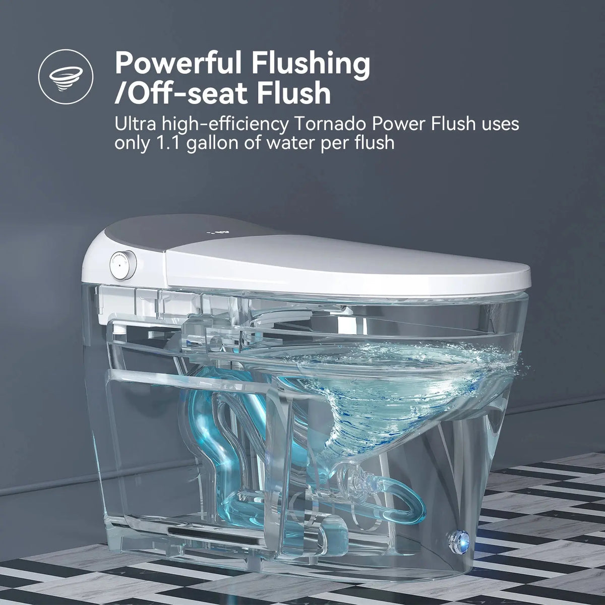 Can’t-Miss HOROW T03PL Bidet Toilet with Hands-Free & Auto Flush