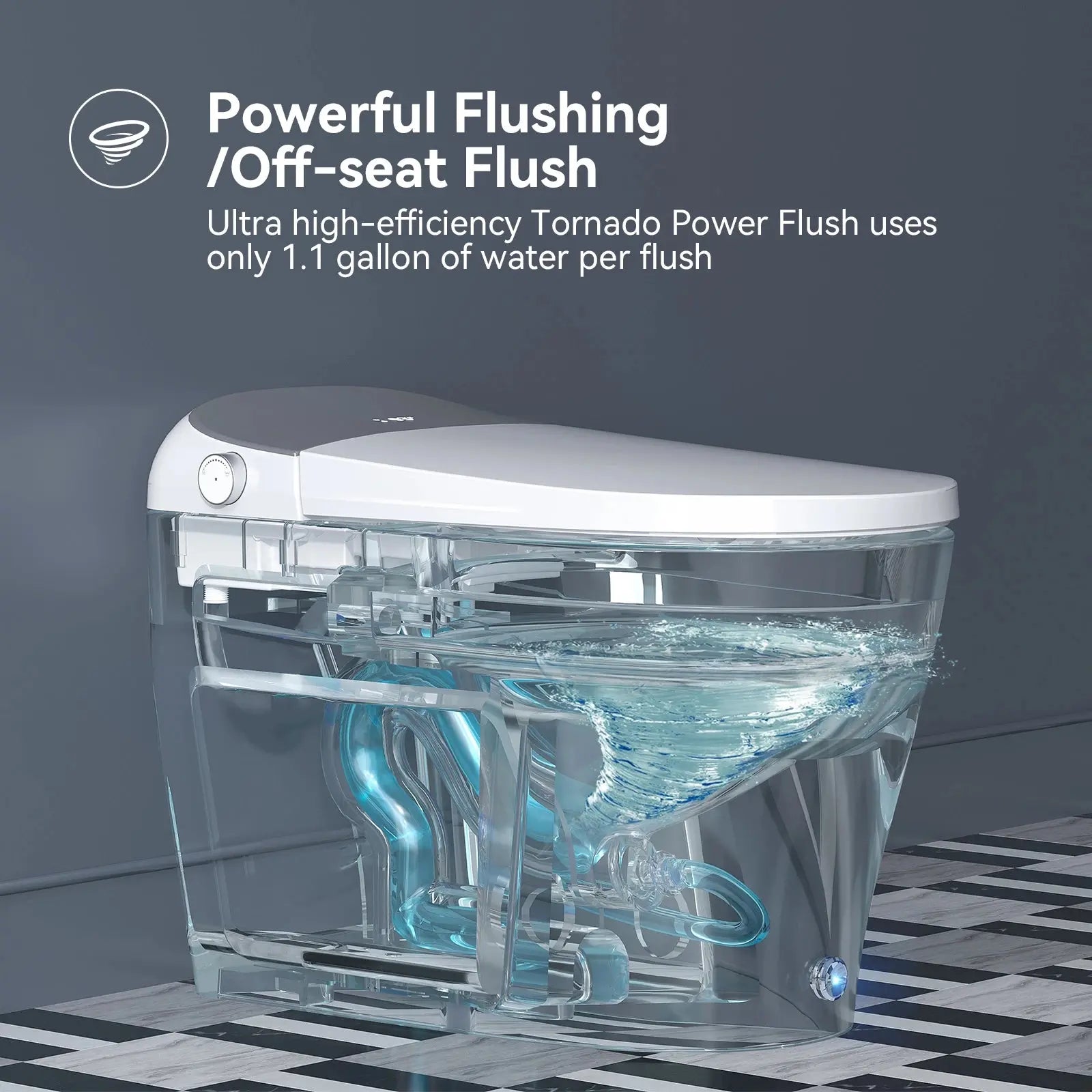 Can’t-Miss HOROW T03PL Bidet Toilet with Hands-Free & Auto Flush