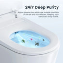 HOROW T39 Smart Toilet with Built-In Tank & Pump, ADA Height