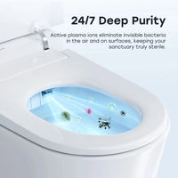 HOROW T39 Smart Toilet with Built-In Tank & Pump, ADA Height