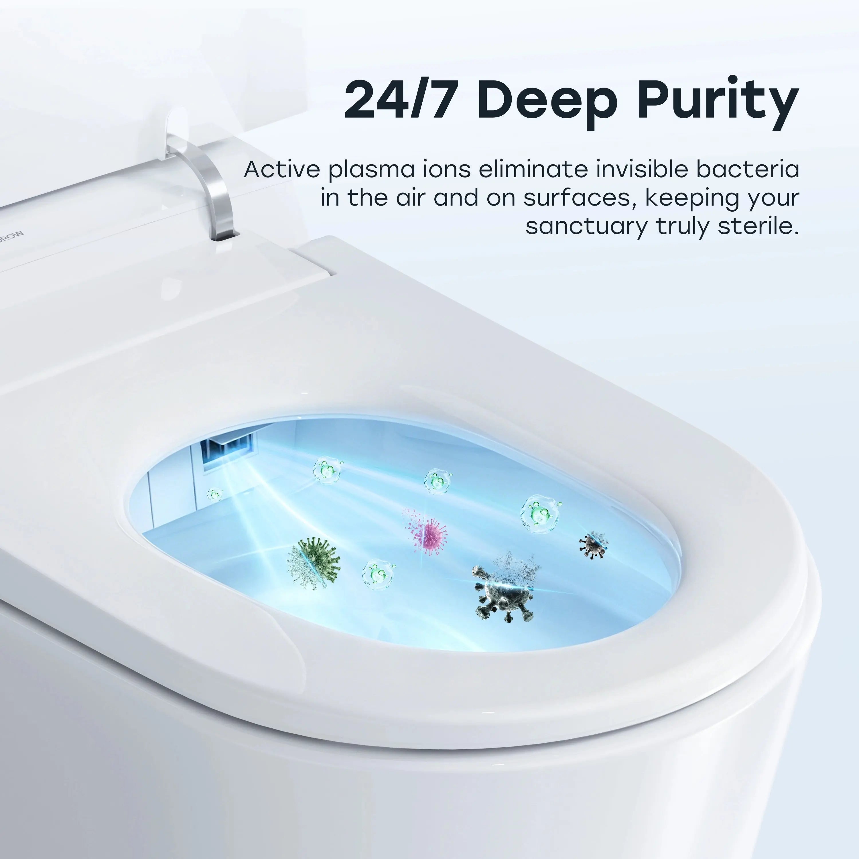 HOROW T39 Smart Toilet with Built-In Tank & Pump, ADA Height