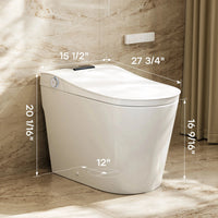 HOROW T39 Smart Toilet with Built-In Tank & Pump, ADA Height